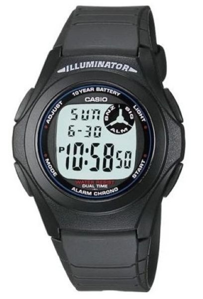F-200W — Casio Youth / Illuminator alarm chronograph