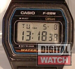 F-28W — Casio minimalist digital